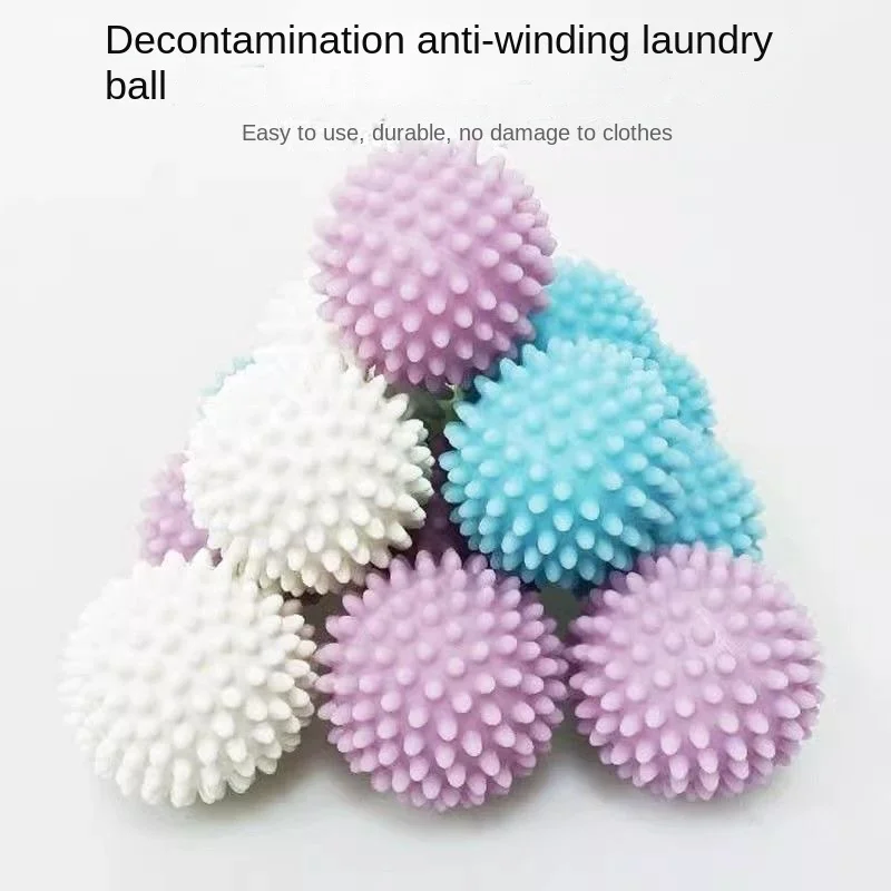

Washing capsule balls Laundry Ball Reusable Silicone Clothes Hair Cleaning Washing Laundry Ball