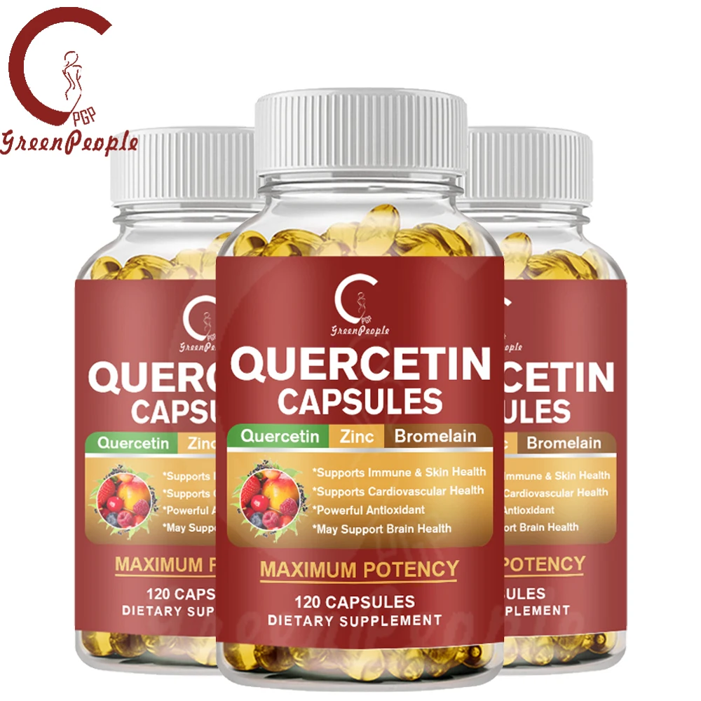 GPPGGreenpeopleHighPurityQuercetinwithBromelainCapsuleImmune