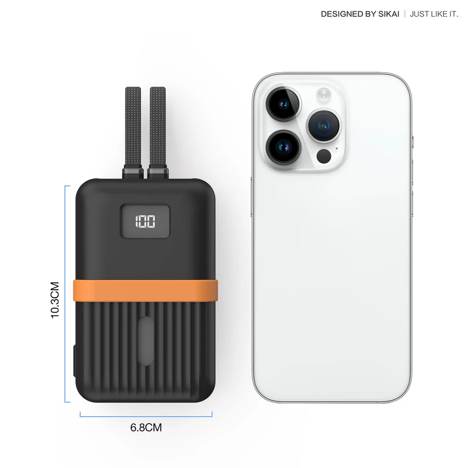 Coque En Silicone Protectrice Pour Batterie Externe Anker Zolo - Protection 360°, Antidérapante, Coupe Précise