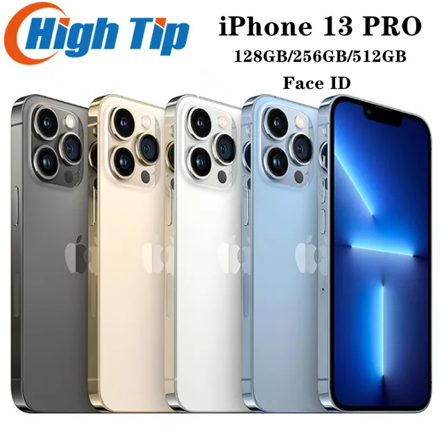 Unlocked Iphone 13pro Apple 13 Pro 128gb 256gb Rom Mobile Phone 5g A15 Bionic With Face.jpg