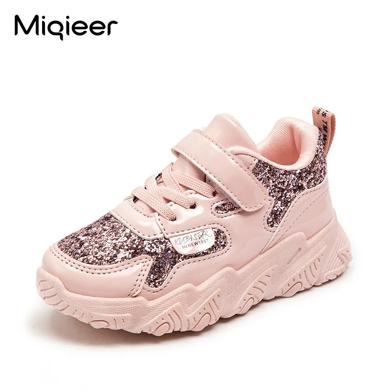 Autumn Winter Children Casual Shoes Baby Girls Sneakers Warm Plush Outdoor Walking Jogging Running Sports Shoes Tenis Infantil