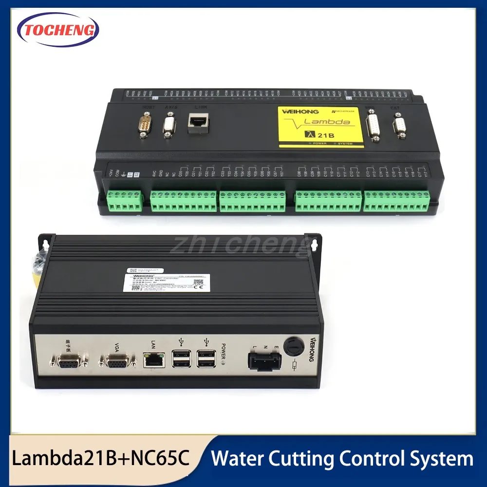 

WeiHong Bus CNC Water Cutting Control System Lambda21B+NC65C for CNC High Pressure Waterjet Cutter NEW