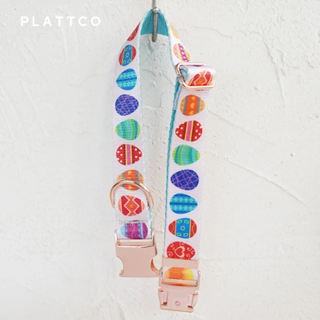 PLATTCO의 해피 이스터 개 칼라로 귀여운 친구를 돋보이게 하세요!