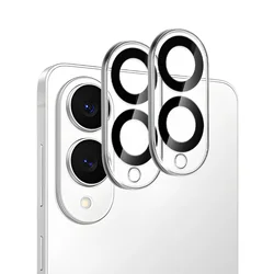 Premium Tempered Glass Screen Protector with Camera Lens Film (2PCS Lens Film)