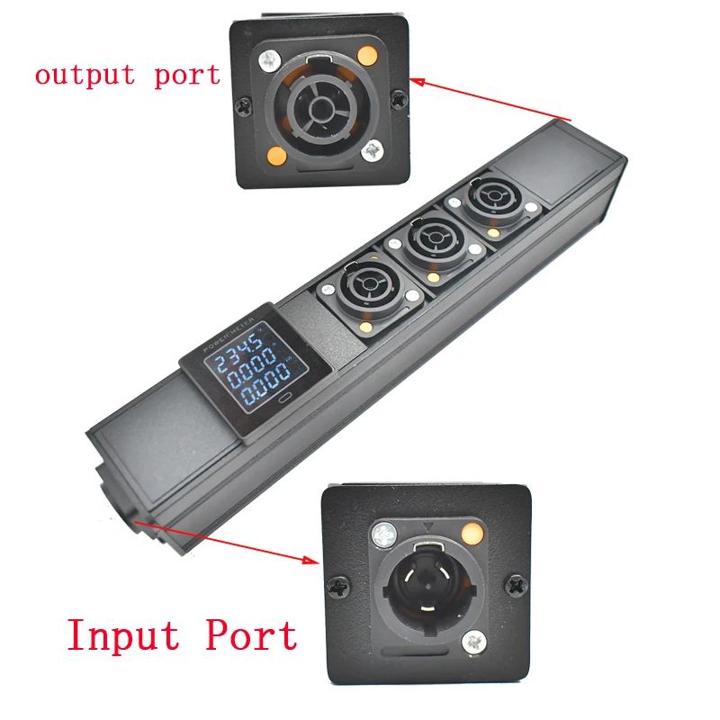 Фото Удлинитель питания NAC3FPX NAC3MPX PDU Schuko Powerlink box audio 3P, цифровой дисплей №2