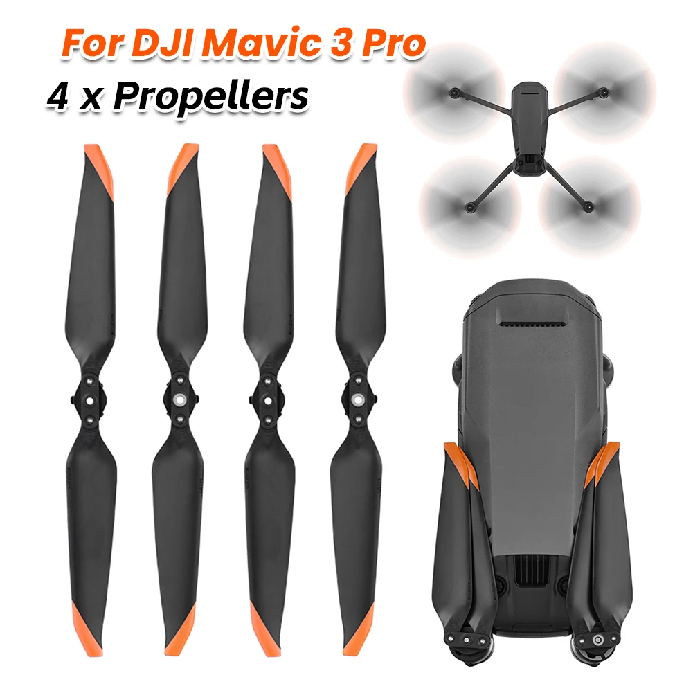 2쌍 9453T 프로펠러 퀵 릴리스 접이식 프로펠러 블레이드 Mavic 3/Mavic..