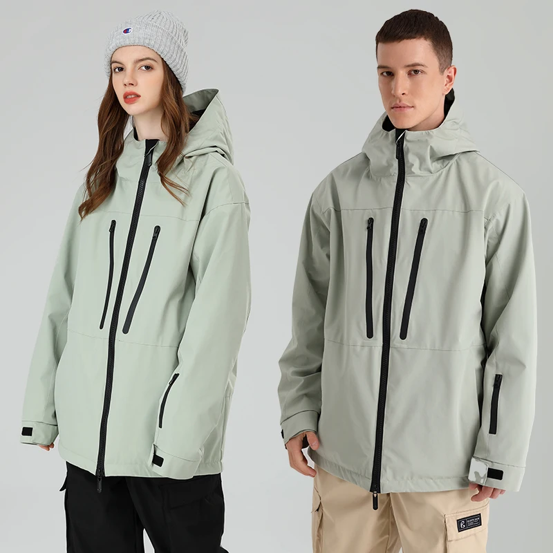 Men's And Women's Ski Jackets And Daily Winter Warm Windproof Waterproof Outdoor Sports Snowboard Jacket