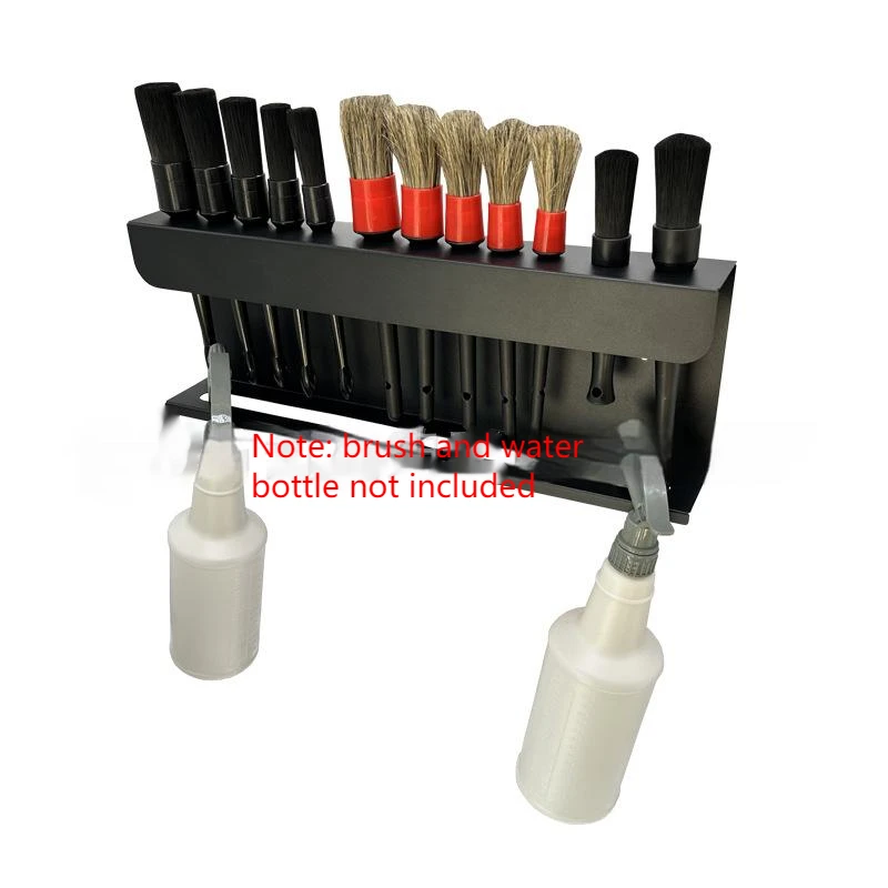 

Brush holder spray bottle hanger dual purpose hanger car beauty brush placement rack car wash spray bottle hanger