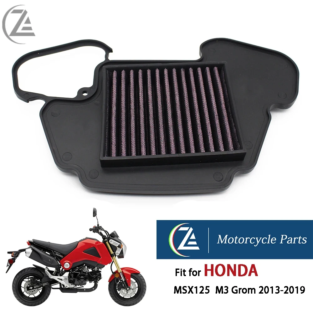 ACZ 오토바이 에어 필터 클리너 혼다 MSX125 MSX 125 M3 Grom 2013-2019 2014 2015 2016 2017 2018