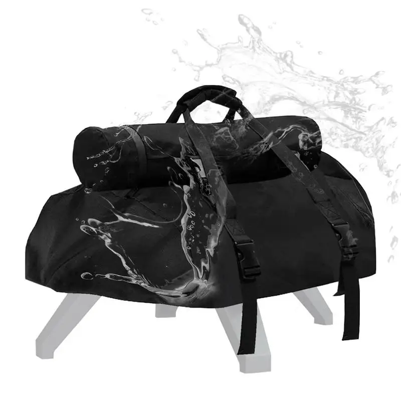 Pizza Oven Cover for Ooni Karu 12 Portable Pizza Oven Cover 420D Fabric Waterproof Heavy Duty