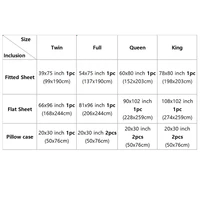 Summer Luxury Satin Silk-like Bed Sheet Set (Flat Sheet + Fitted Sheet + Pillowcase) Solid Color Mattress Cover Twin Full Queen 3