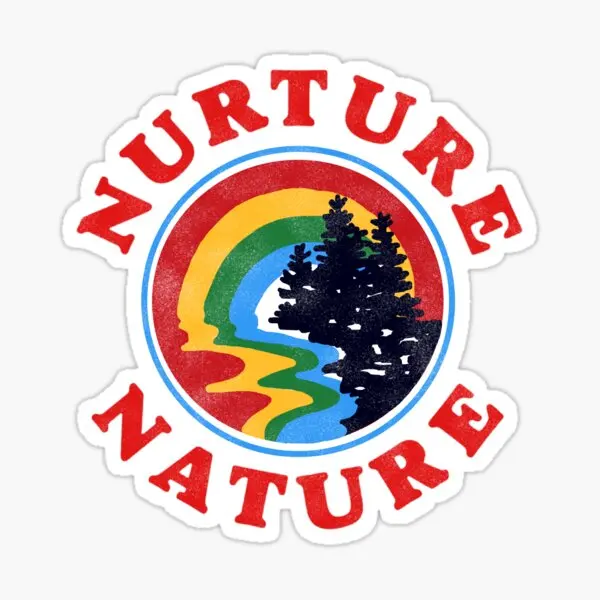 

Nurture Nature винтажные экологически чистые наклейки 5 шт. для украшения комнаты бутылки для воды наклейки на окно автомобиля Декор стены смешные