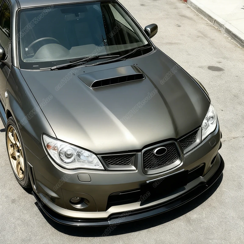 스바루 임프레자 WRX STI 2006 2007 프론트 범퍼 립 스포일러 스플리터 디퓨저 튜닝 가드 자동차 액세서리 바디 키트