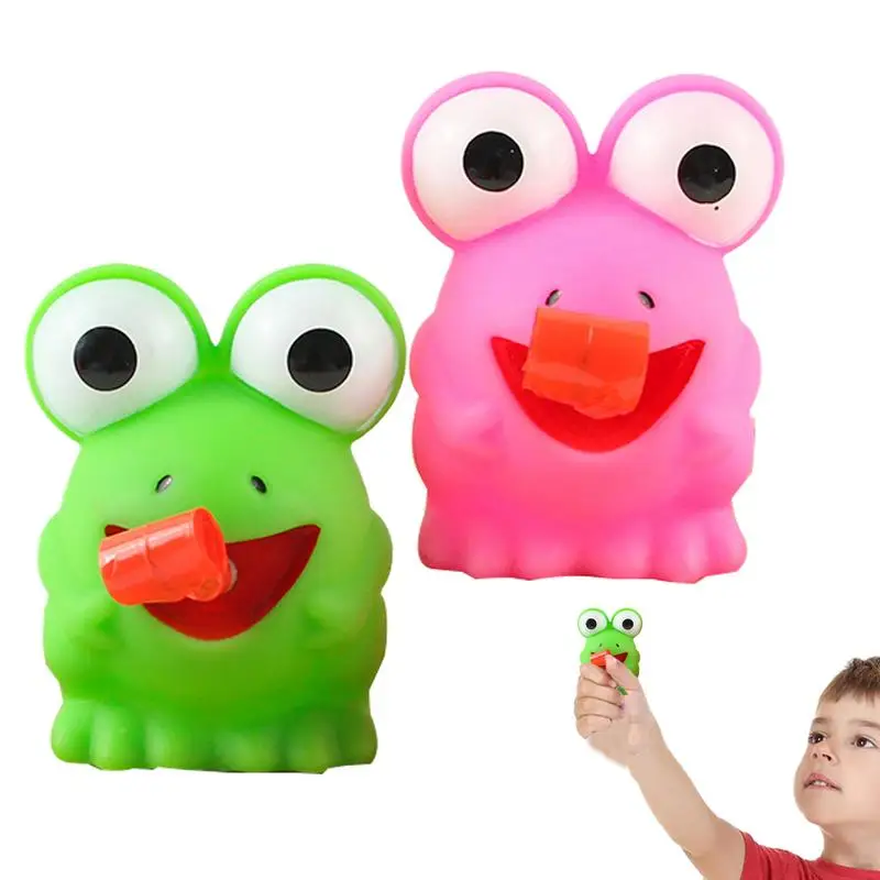Tongue out Frog Toy Sensory Toys Frog Dinosaur Dinosaur Squeeze Toys Stress Reliever Trick Doll with Funny Sound Animal Venting