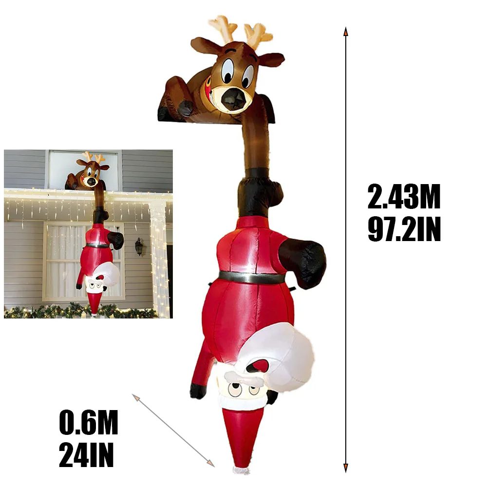 Inflatable Climbing Santa Claus 6