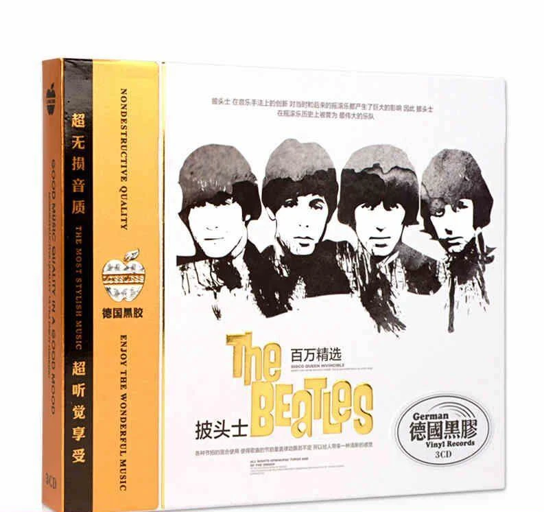3CD、The beatles cd collection - Classic Rock Music CD, Euro-American Oldies Songs、Legendary Classic Rock Collection