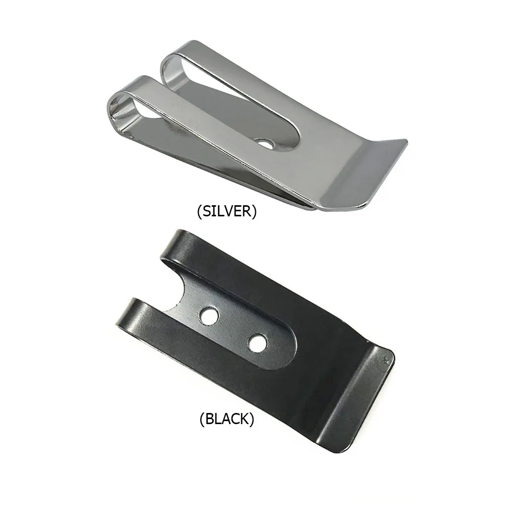 Metal Belt Clips with Double Holes for Accessories