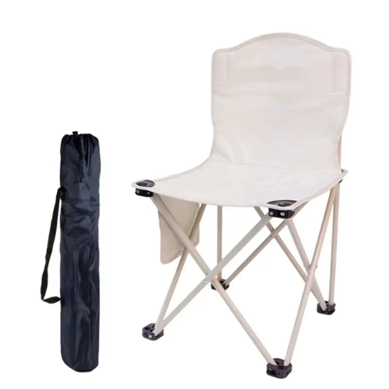 Folding Chair Outdoor Portable Lightweight Bearing Strong Ride Comfort