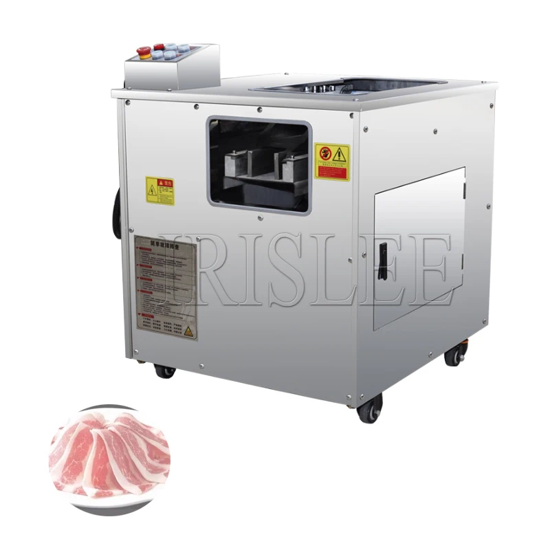 

New Electric High-Power and Adjustable Thickness of Meat Slicer Inclined Slicer Electric Fish Slicer Pickled Chinese Cabbage Fis