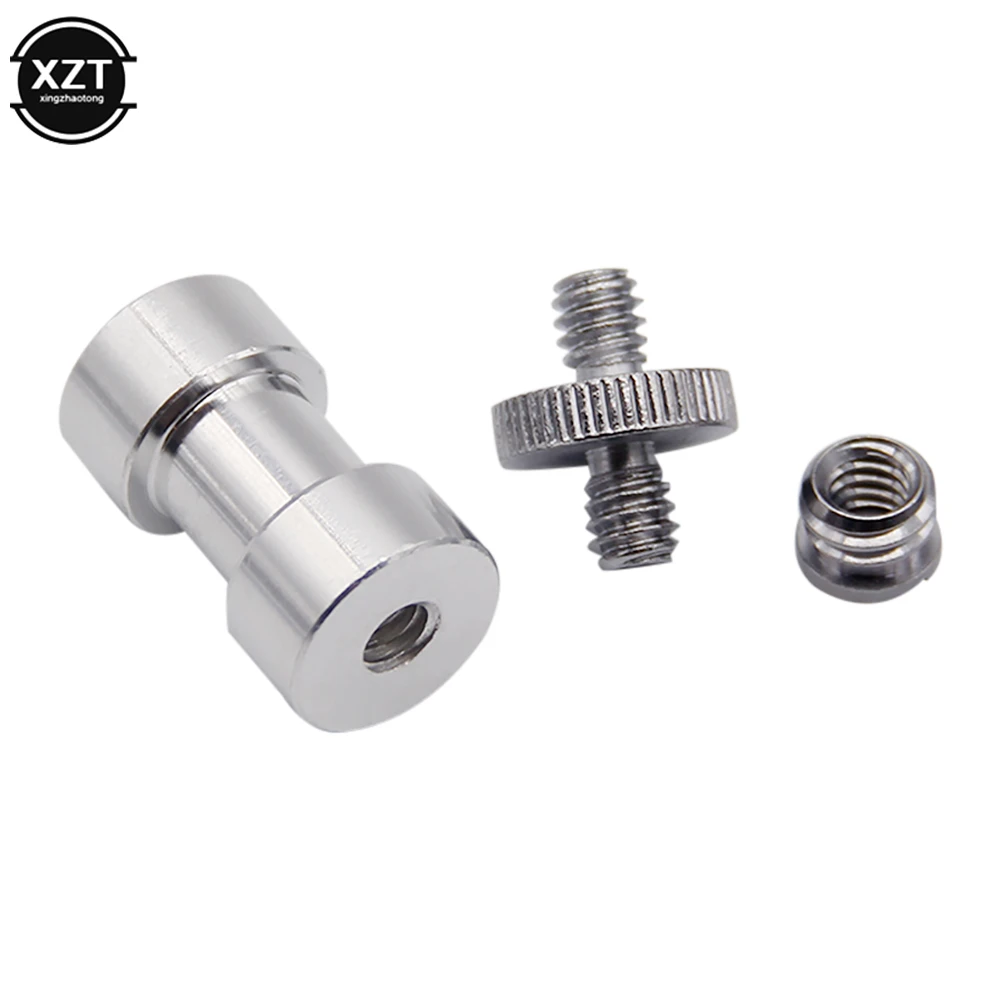 1/4 to 3/8 Inch Screw Adapter Mount Converter For Flash Mount Camera Holder Light Umbrella Tripod Monopod tripod screw mount adapter