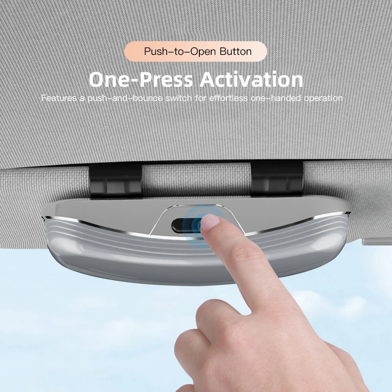 자동차 선 바이저 선글라스 케이스 안경 홀더 자동차 액세서리 안경 상자 지프 레니게이드 컴퍼스 그랜드 체로키 랭글러