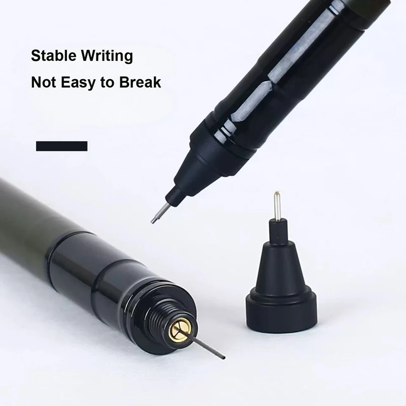 New Tombow Monograph Tune 0.5 Mechanical Pencil Retro Dark Color Style Shake Out Lead Japan Stationery Gift for Back to School