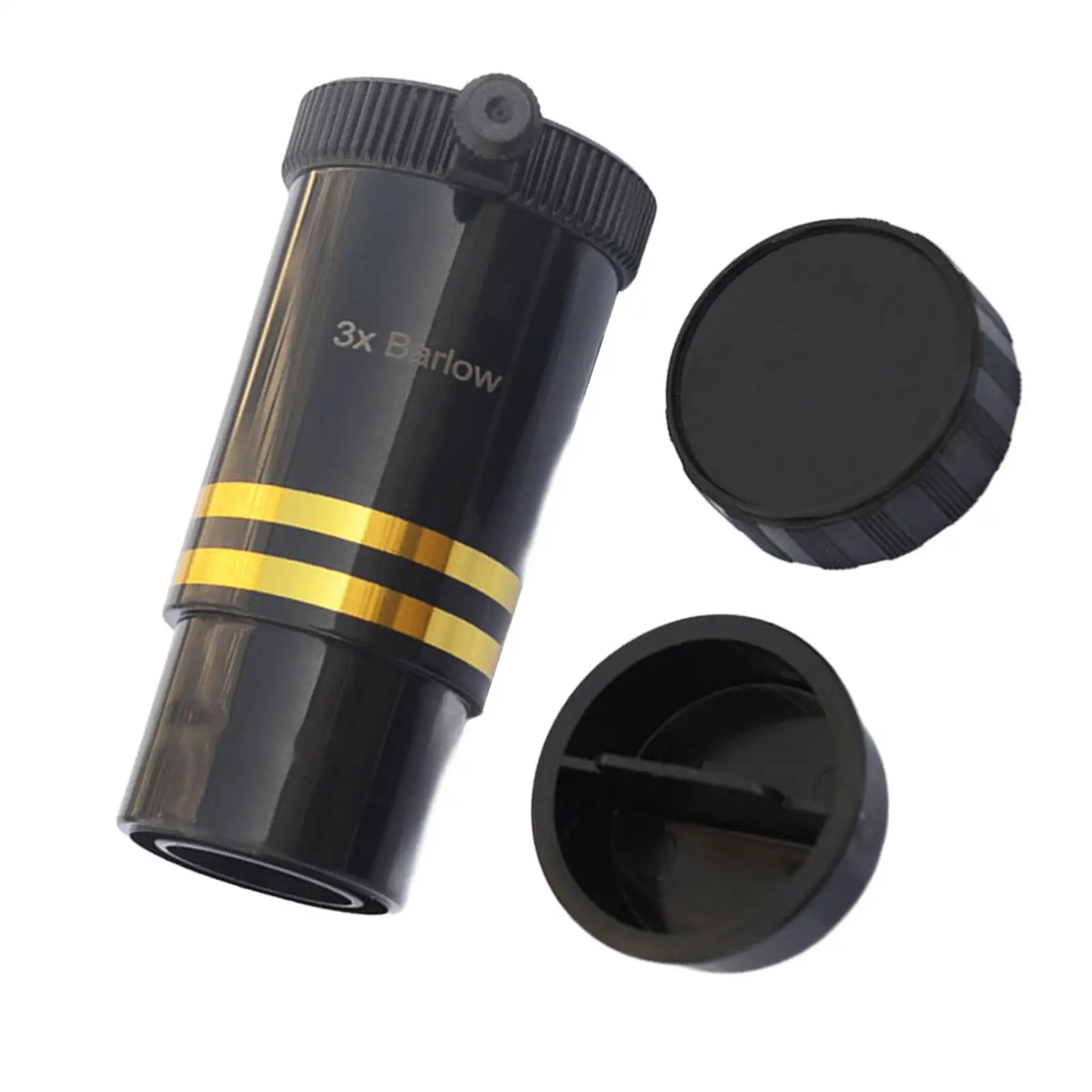 3x Barlow Lens Magnification Lens Achromatic Barlow Lens 1.25 Inches Telescope Accessory for Photography Astronomy Astronomical