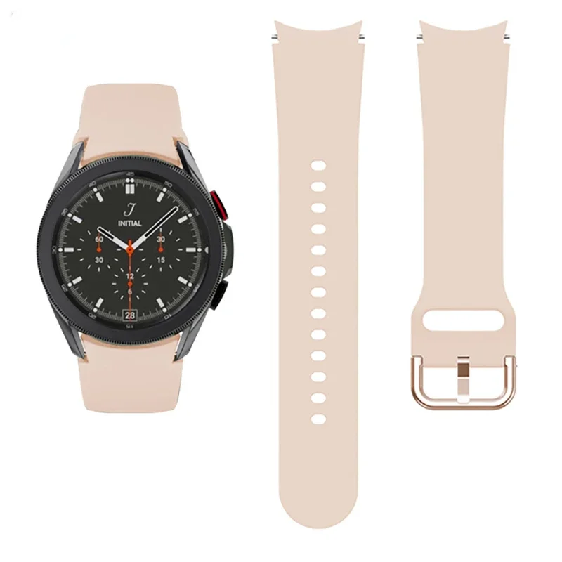 Premium 20mm Silicone Watch Strap - Versatile Bracelet Wristband