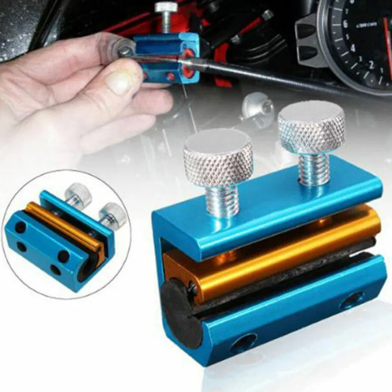 New1pcsDualCableLubeLuberLubricatorLubricantToolMotorcycleScooterBikeATVMotorcycle