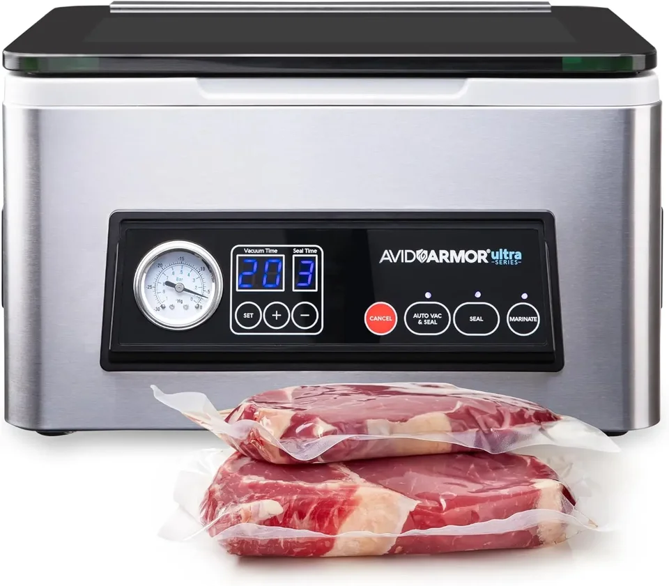 Ultra Compact Chamber Vacuum Sealer for Meat Foods