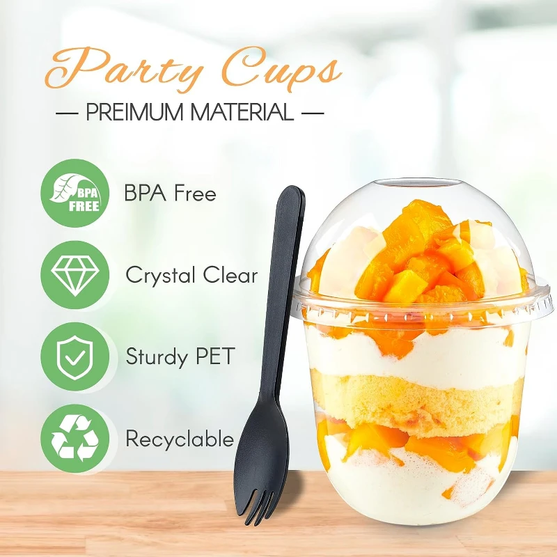 Plastic Dessert Cups 2