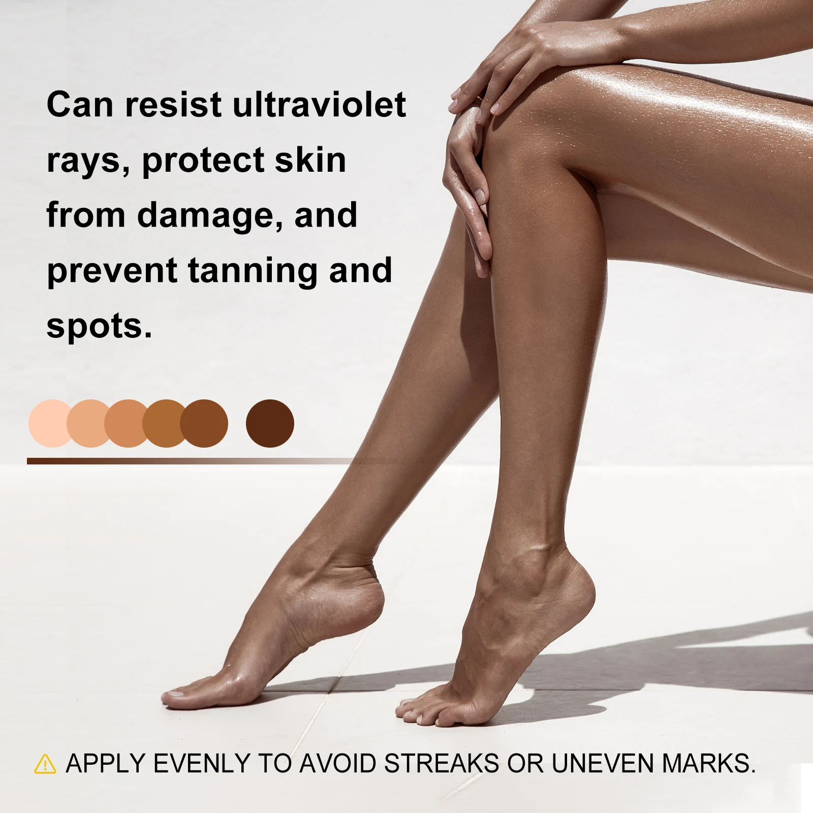 Mousse abbronzante Autobronzante Schiuma autobloccante istantanea senza sole Aspetto naturale Abbronzante dorato Glow Lozione idratante abbronzante falso 5