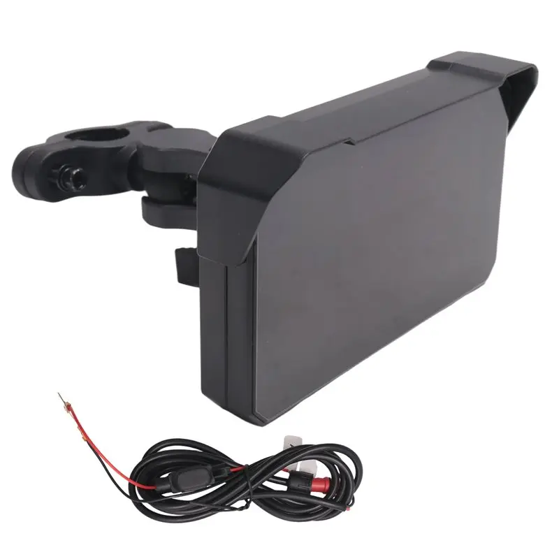 AB98-5 인치 오토바이 휴대용 GPS 네비게이션 화면 무선 Carplay 안드로이드 자동 IP68 방수 디스플레이 블루투스