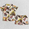 New Fashion Kids Designer Clothes Boys Pajamas Sets Western Style Boutique Baby Boys Sleepwear Nightwear Toddler Boys Pajamas