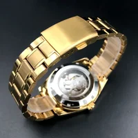 Orient Double Lion montre classique série montre pour hommes bracelet en acier inoxydable luxe multi-fonction automatique mécanique Tourbillon 5