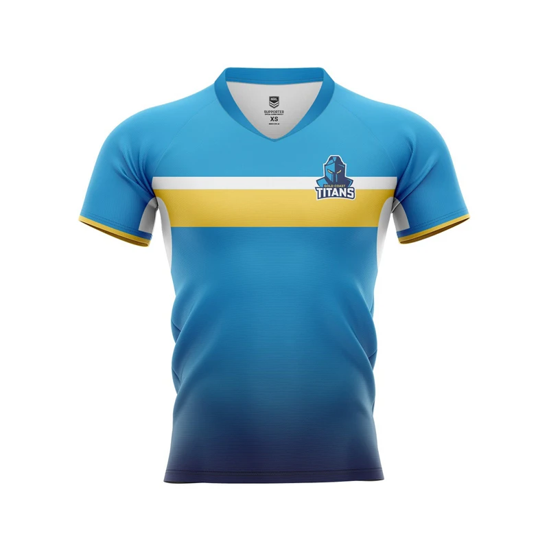 thumbnail image 1 of Nueva camiseta de rugby Titans 2024: uniformes/réplicas de entrenamiento/local/visitante de manga corta para hombre nuevos y diversos y de alta calidad Indígena20, 1 of 5
