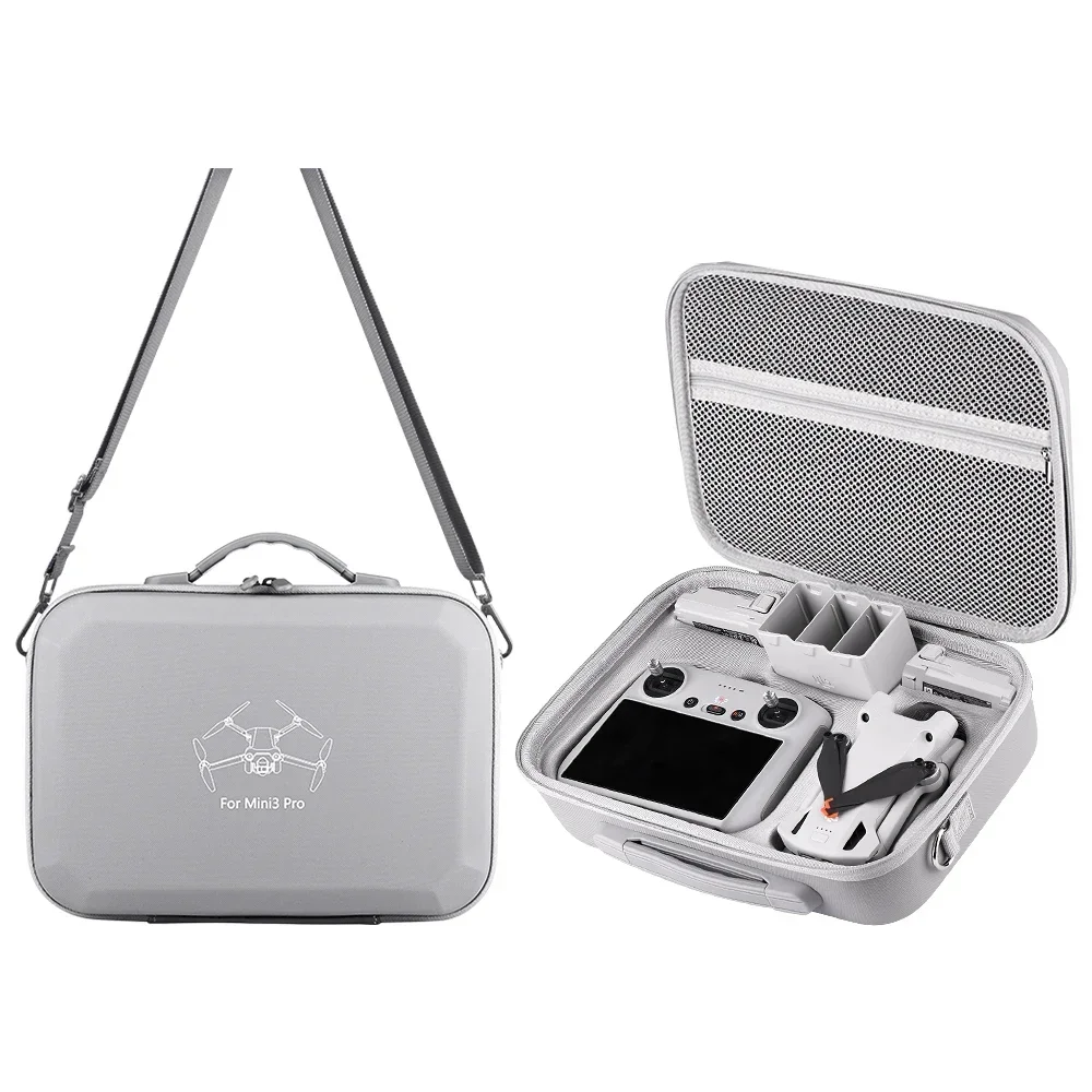 Drone Storage Case For DJI Mini 3 Pro Storage Bag Portable Waterproof Hard Carrying Case Mini3 Pro Drone Accessories Leather Splash-proof Handbag