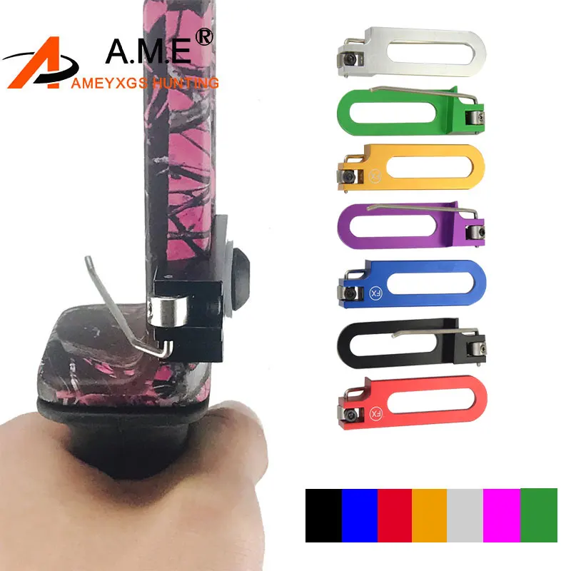 7 Colorful Arrow Rest Left / Right Hand Magnetic Aluminum Alloy for Archery Recurve Bow Shooting and Hunting Rest