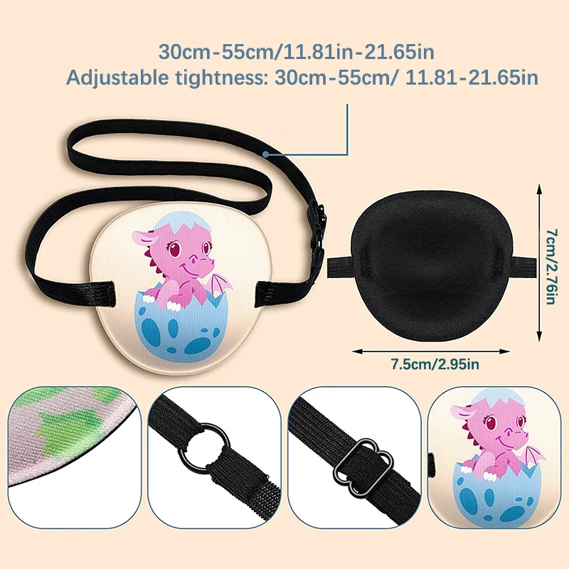 1PCS Occlusion Medical Lazy Eye Patch Amblyopia Obscure Astigmatism Training Eyeshade Filled Child Amblyopia Eye Patches