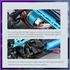 Rc Cars 16103Pro 50km/h Or 75km/h With LED 1/16 Brushless Moter 4WD Off Road 4x4 High Speed Drift Monster Truck Kids Toys Gift 4