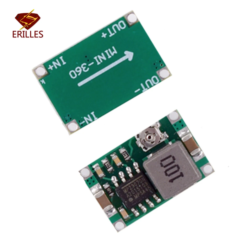 Mini360 Modello Aircraft Power Step-Down Converter Module Dc Dc Alimentatore Regolabile Modulo Pcba Car Power Migliore Di Lm2596