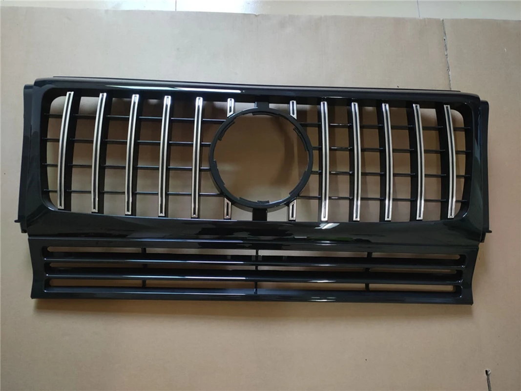 

GTR Bumper Grille Replacement Radiator Grill Panamericana for Mercedes W463 G Class 1990 - 2017 G350 G450 G500 G550 G55 G65 AMG