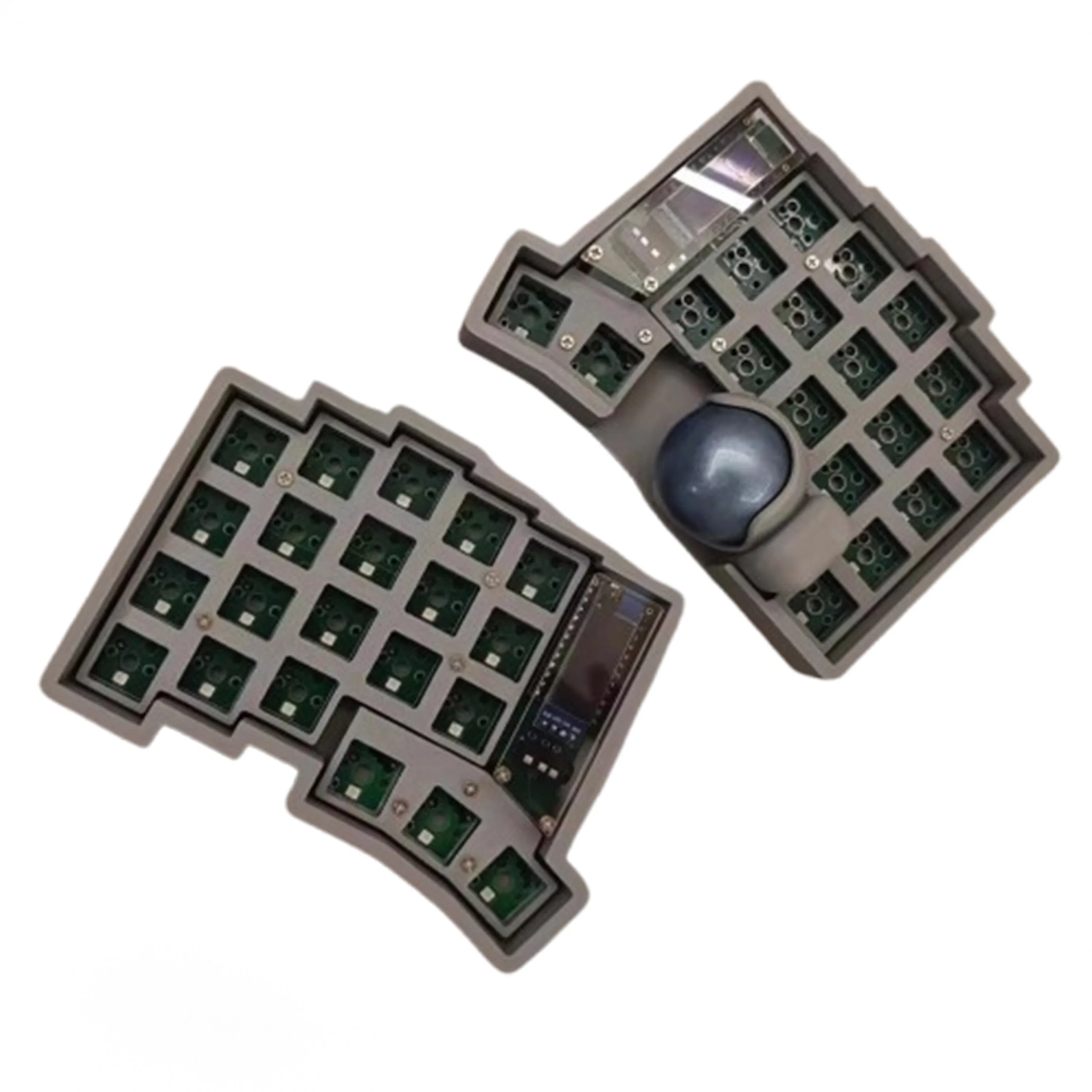 Trackball 39/44/47/59 Split Keyboard Kit RGB MX/Choc Switch