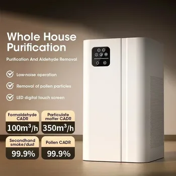 Intelligent negative ion air purifier with smoke/ozone/UV sterilization lamp remote control function Sterilization purifier 1