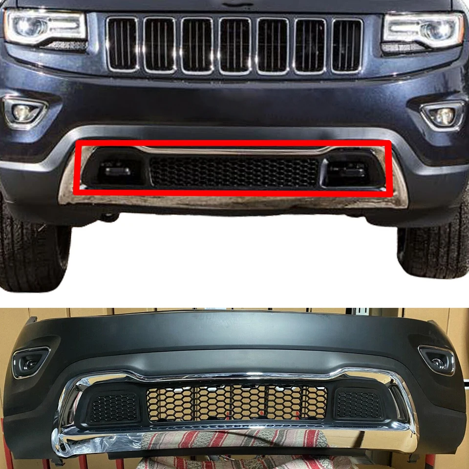 車フロントバンパーリップ用ジープグランドチェロキーsrt SRT8 2012-2016 2013 2014カーボンスタイル光沢黒マットブラック ジープ グランドチェロキー SRT SRT8 2012-2016 車用フロントバンパー