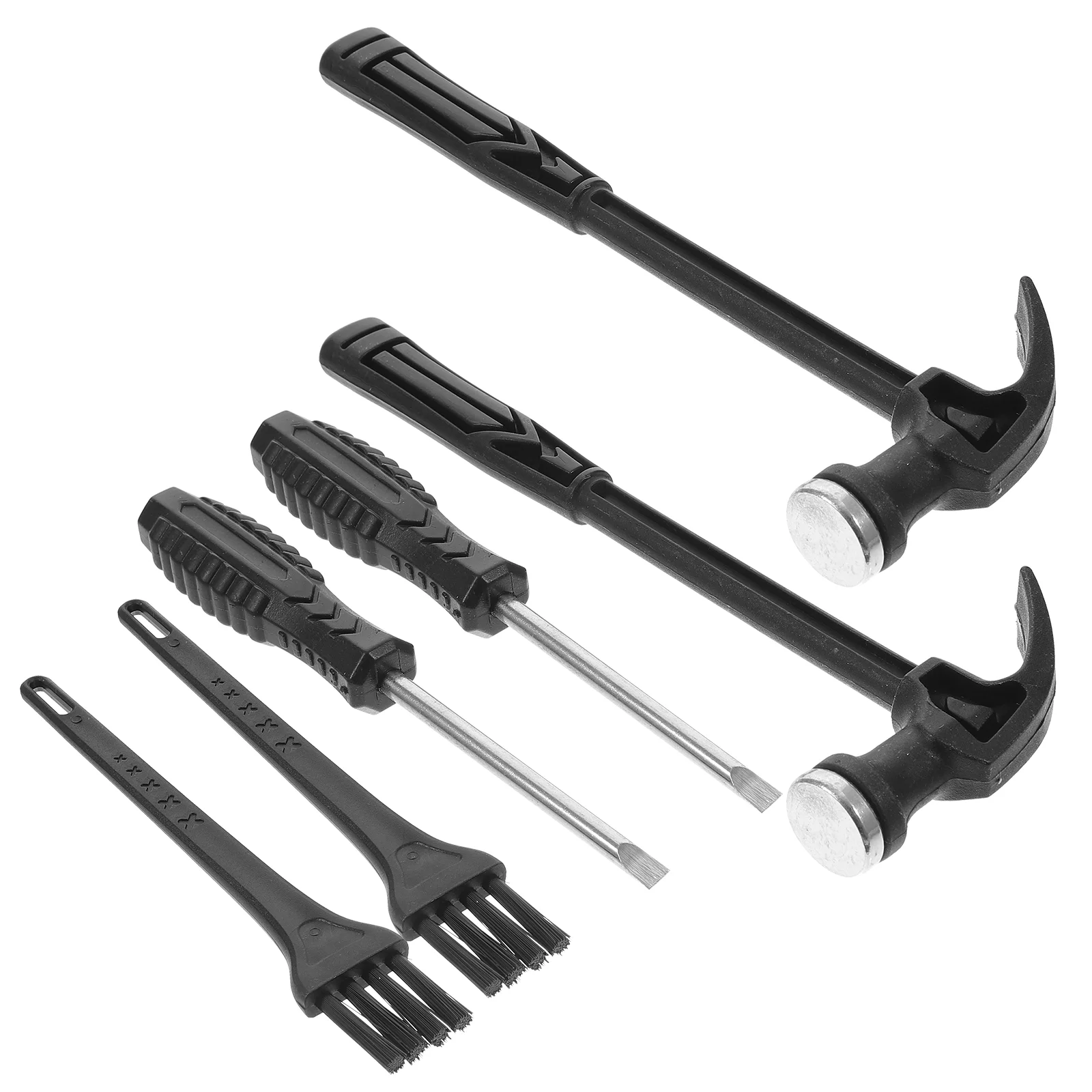 2 Sets Kids Digging Tools Archaeological Excavation Educational Toys DIY Kit Small Brush Metal Hammer Toddler Toddlers 3