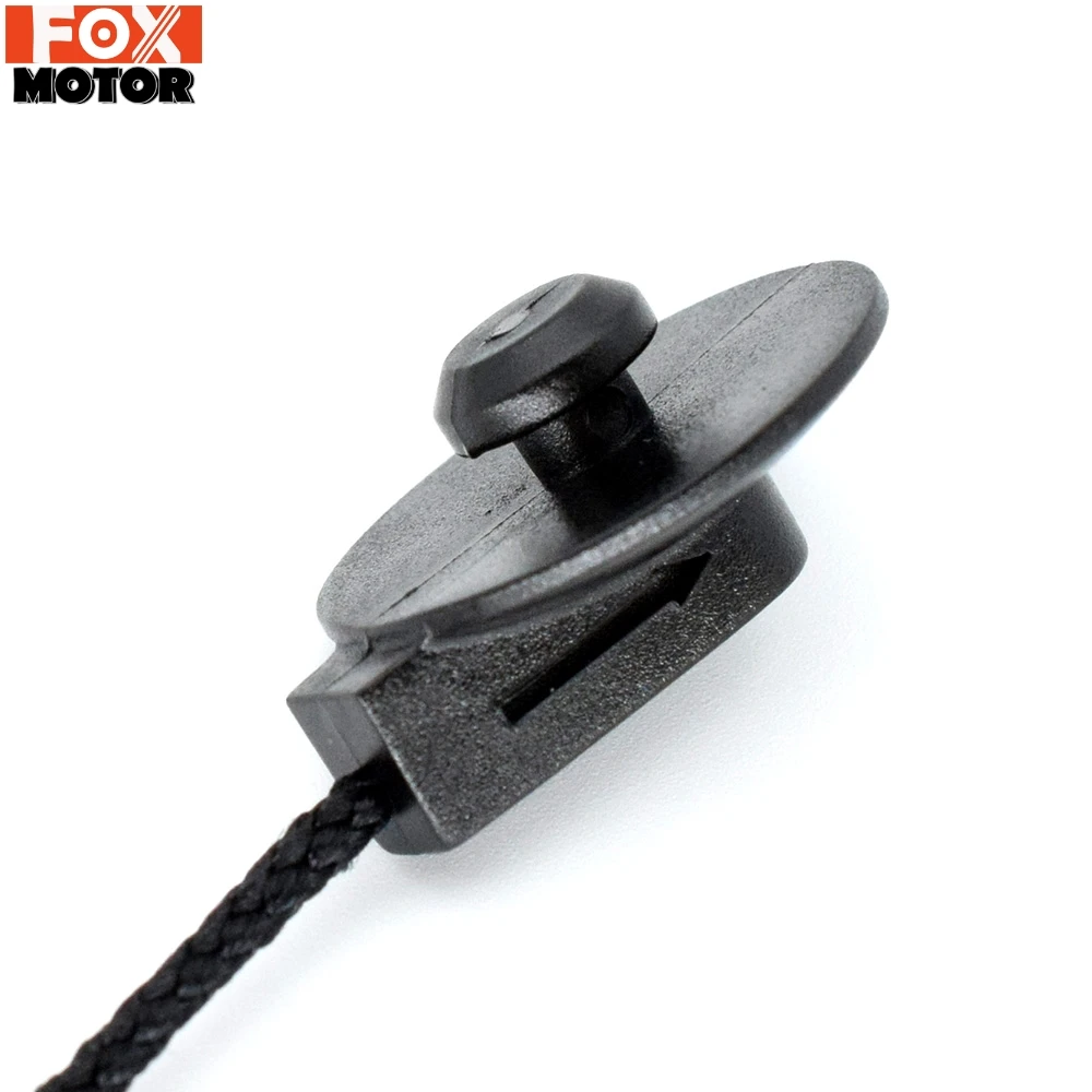 Pair Car Trunk Clip For Ford Focus 3 Hatchback MK3 2012-Rear PARCEL SHELF LOAD LUGGAGE Inner Tonneau Hatch Cover Lift String Strap