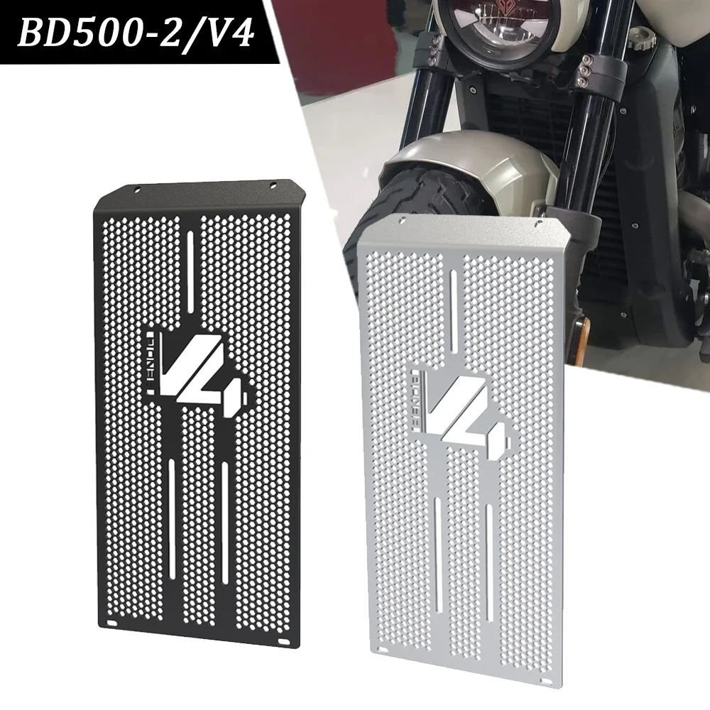 

Motorcycle Radiator Grille Guard Protector Grill Cover Protection FOR BENDA V4 BD500-2 BD 500-2 V4 2023 2024 2025 Accessories