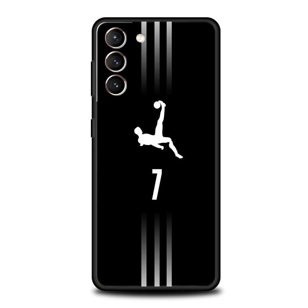 Football Number Shockproof TPU Phone Case
