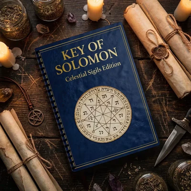 Celestial Sigils: The Key of Solomon Guide for Occult and Esoteric Studies